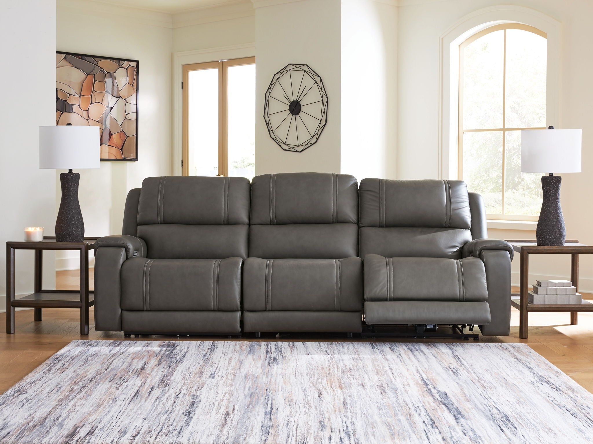 5Z - Pittson - Power Reclining Sectional - Stylish Home Furniture