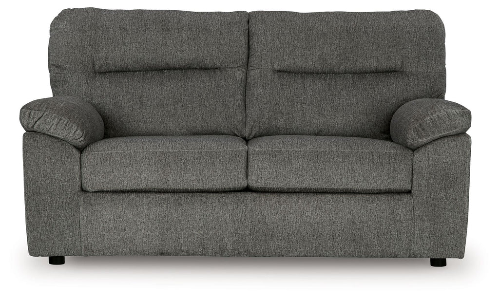 Bindura - Loveseat - Mineral - Stylish Home Furniture