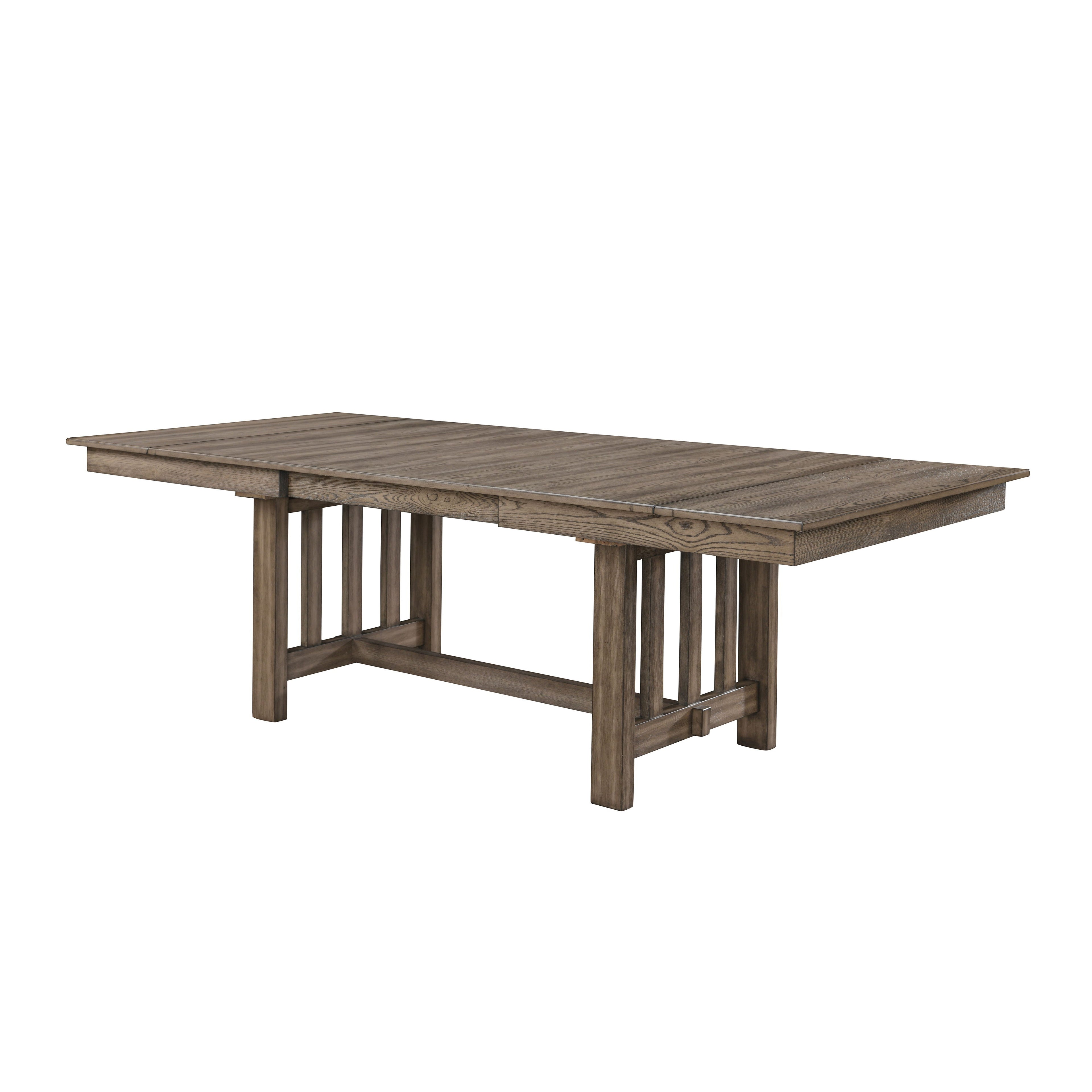 Harrisburg - Dining Table Top & Base - Brown - Stylish Home Furniture