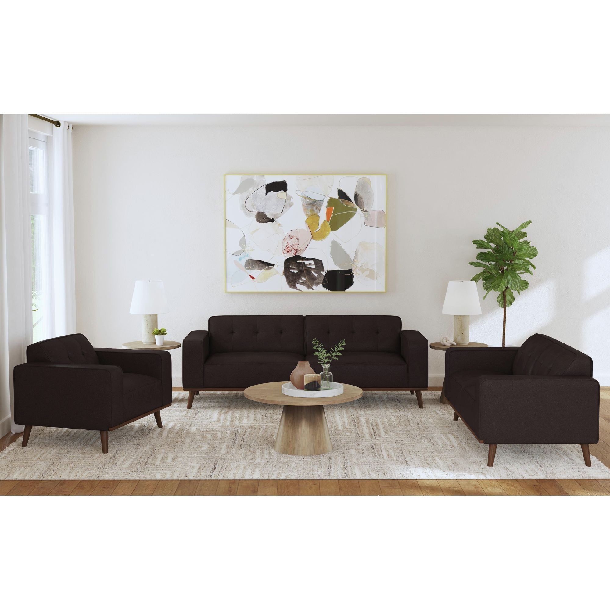 Destiny - Chair With Wood Front - Stylish Home Furniture