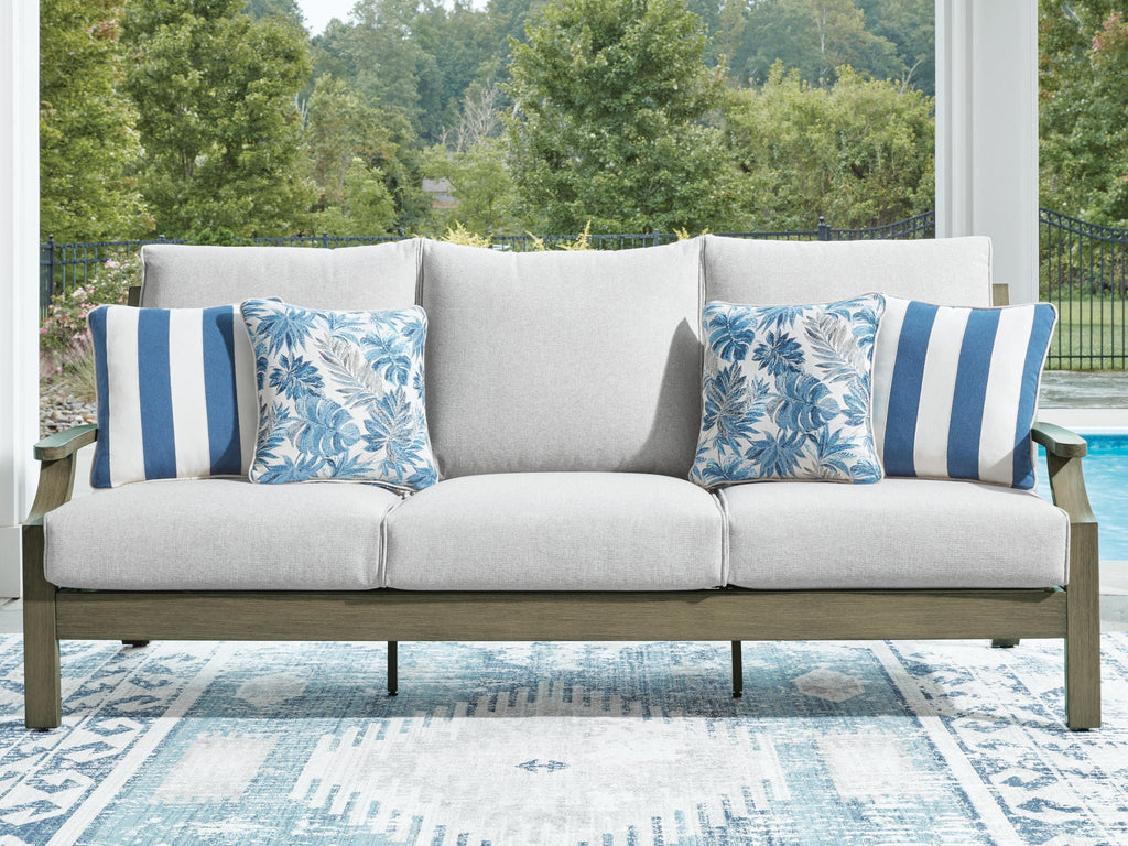 Rainier Ranch - Sofa With Cushion - Brown / Beige - Stylish Home Furniture