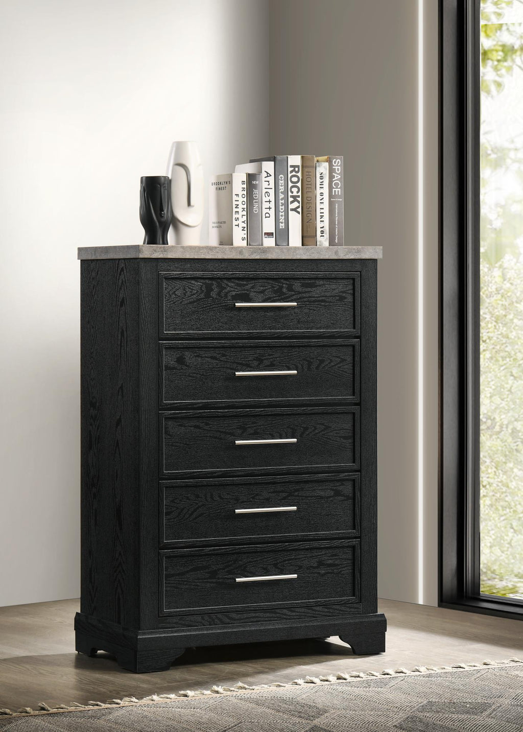 B324 - Chest - Antique Gray - Stylish Home Furniture