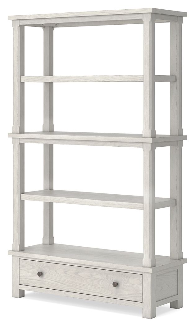 Robbinsdale - Bookcase - Antique White - Stylish Home Furniture