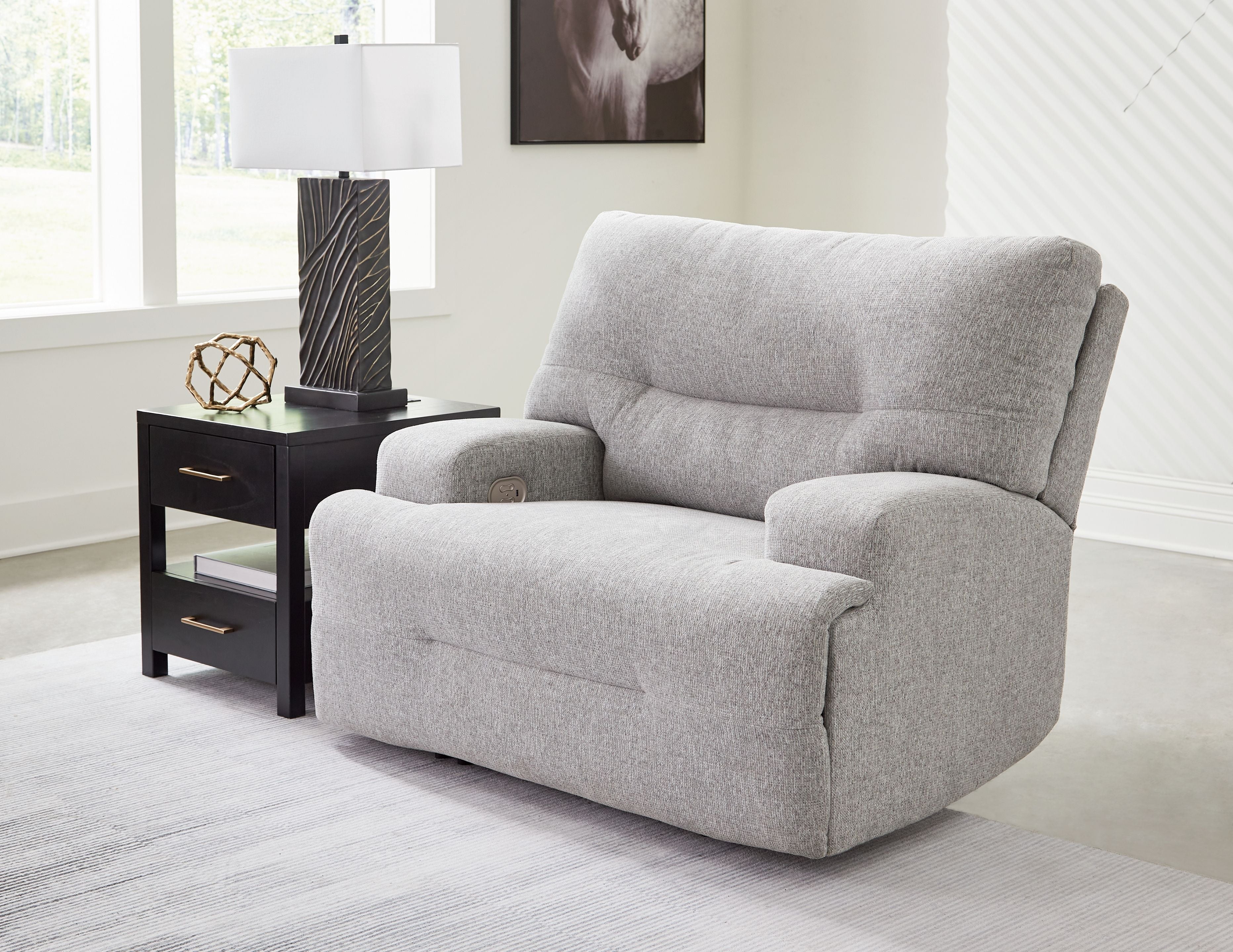 Acklen Place - Wide Seat Power Recliner - Stylish Home Furniture