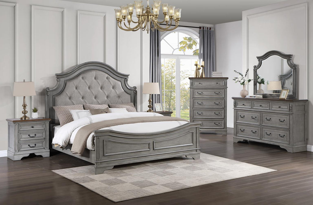 B112 - Dresser - Rustic Gray - Stylish Home Furniture