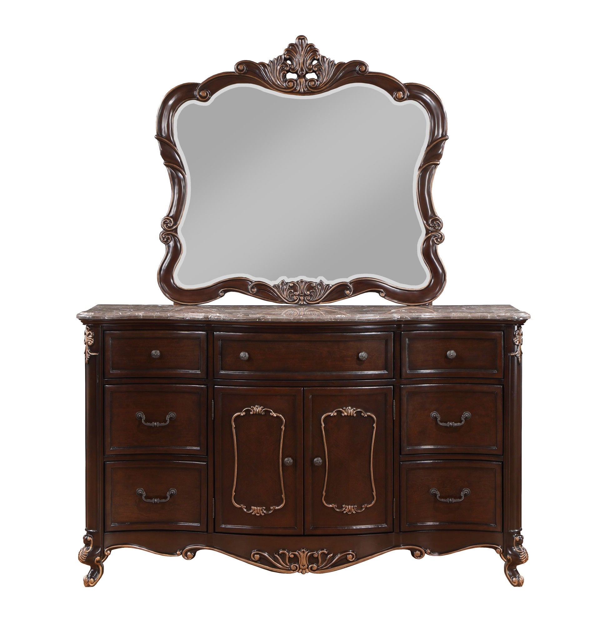 Constantine - Dresser With Marble Top - Stylish Home Furniture