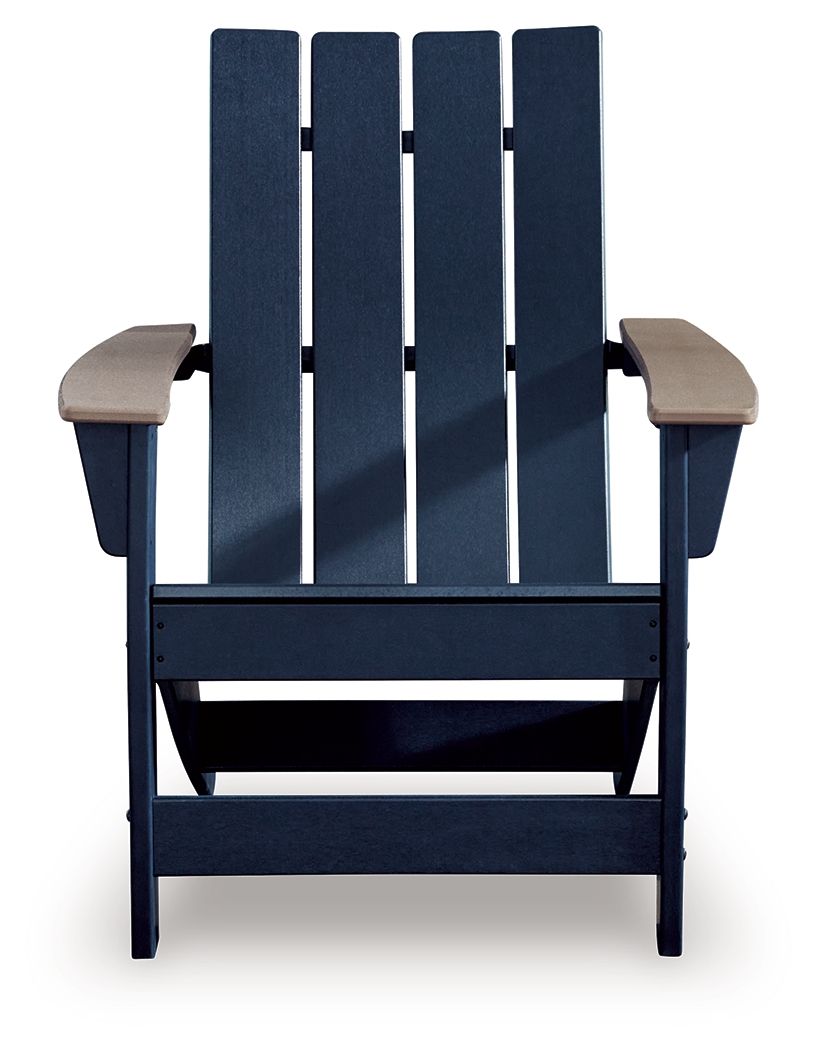 East Beach - Adirondack Chair - Black / Beige - Stylish Home Furniture
