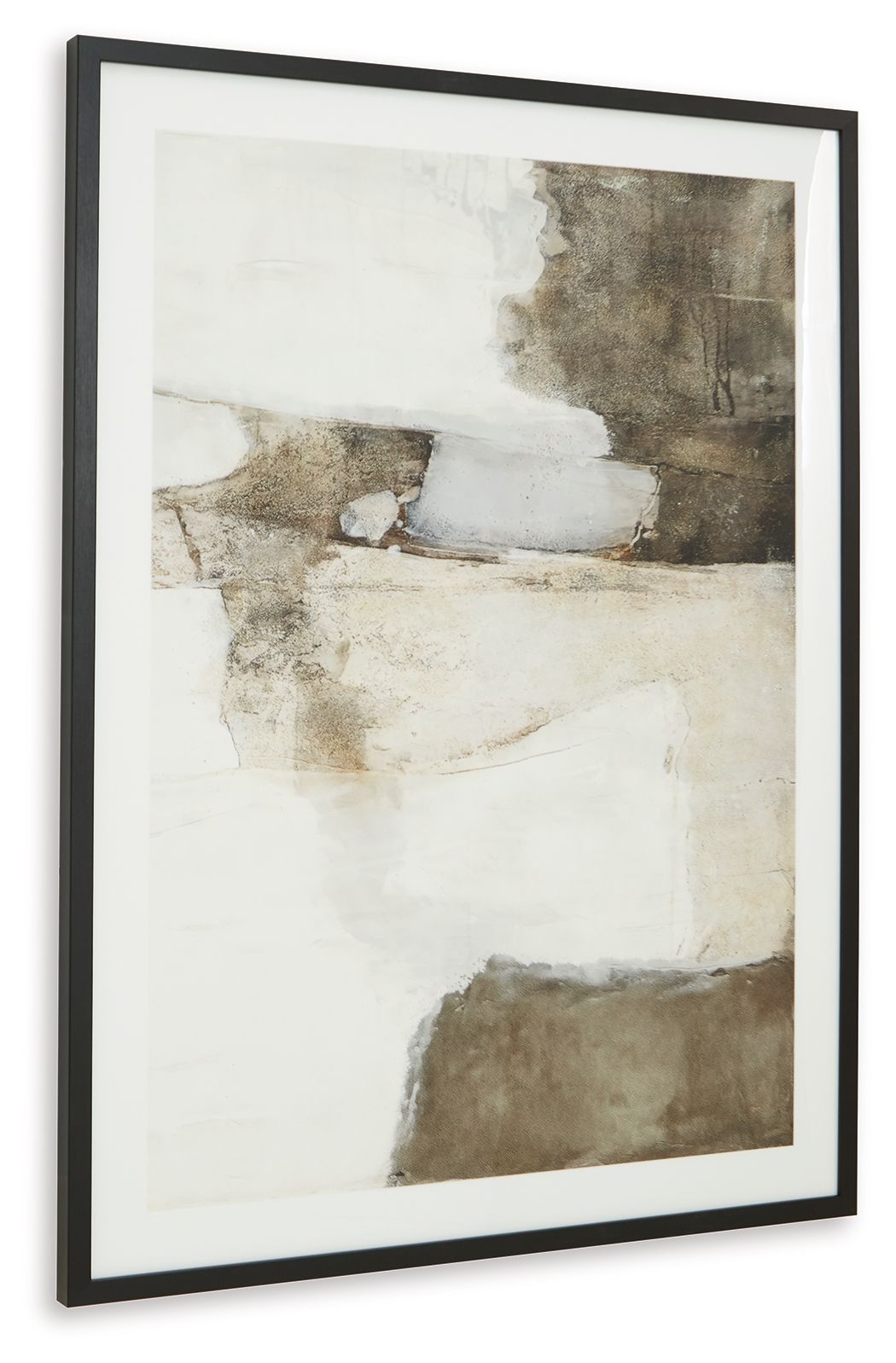 Aldricton - Wall Art - Brown / White - Stylish Home Furniture