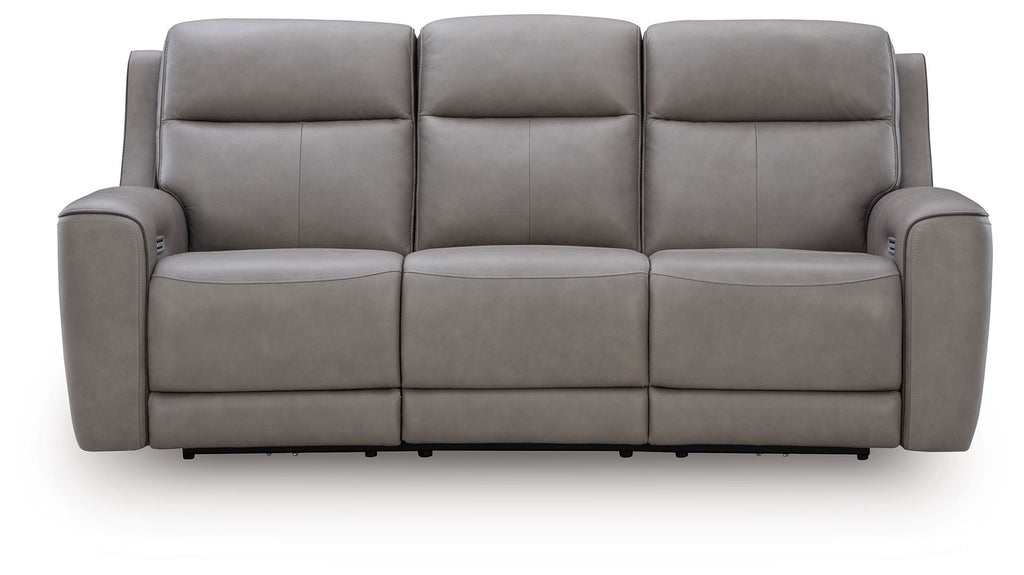 5Z-Comfort - Relaxation - Power Reclining Sofa With Adj Headrest - Stylish Home Furniture