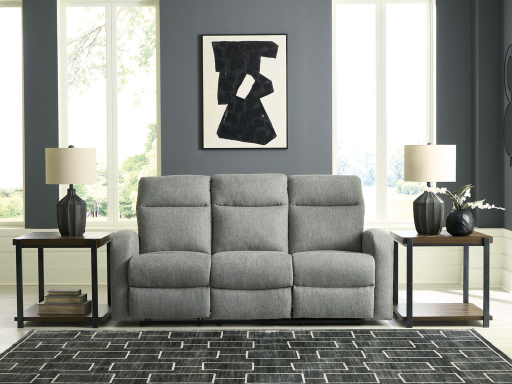 Gauntlet - Reclining Sofa - Sterling - Stylish Home Furniture