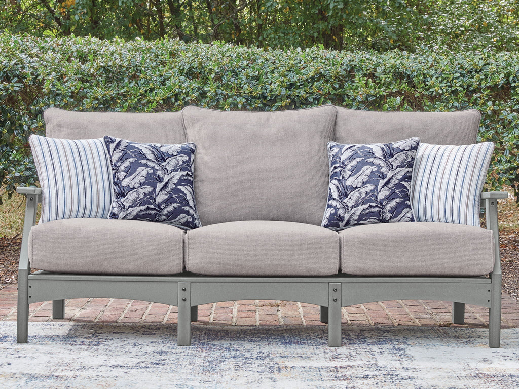 Cove Beach - Sofa With Cushion - Gray - Stylish Home Furniture