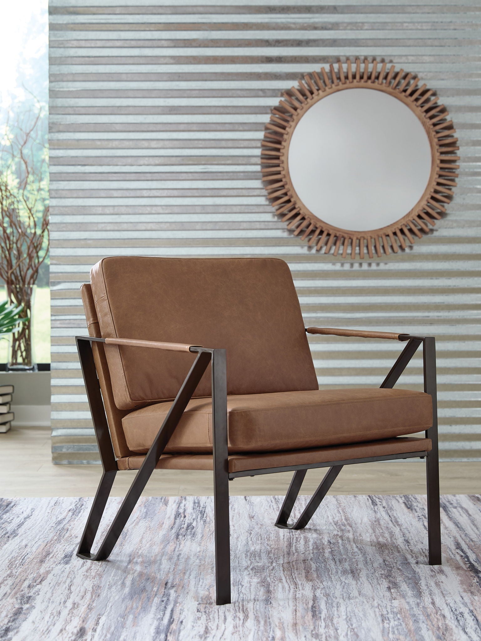 Garronmont - Accent Chair - Caramel - Stylish Home Furniture