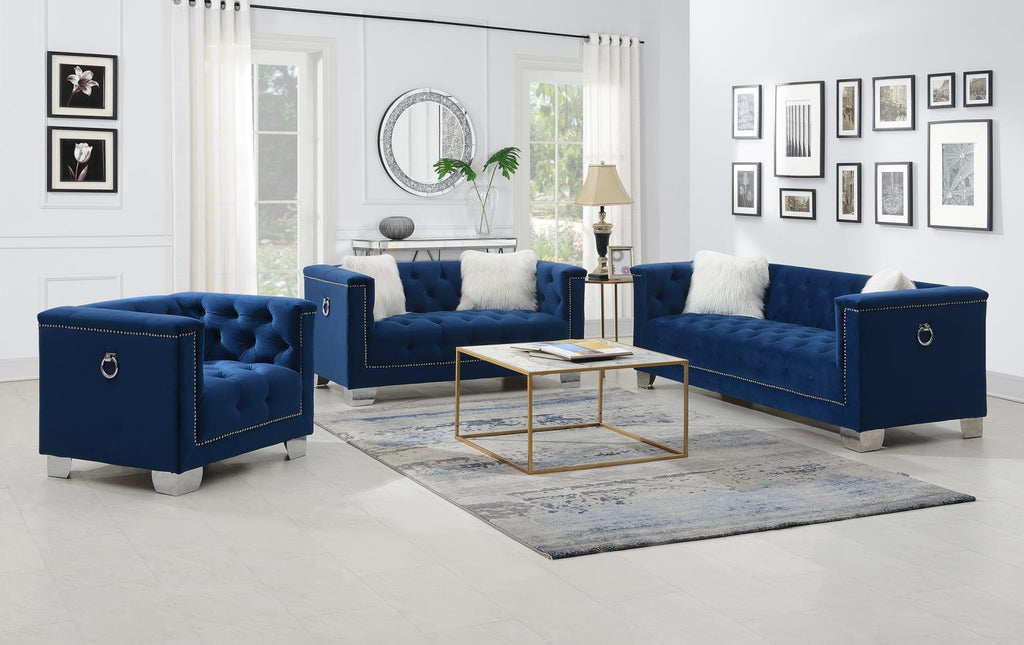 U227 - Chair - Blue - Stylish Home Furniture