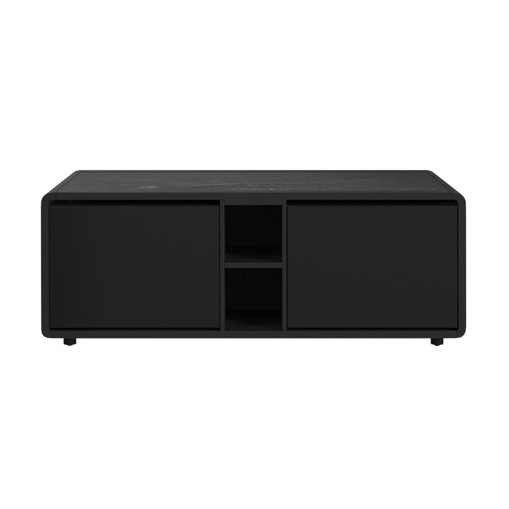 Halo - Smart Coffee Table With Fridge And Speaker - Black