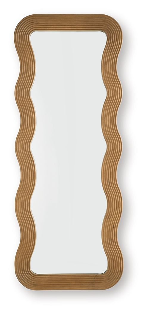 Ellisonville - Floor Mirror - Brown - Stylish Home Furniture