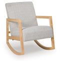 Wychworth - Accent Chair - Gray / Natural - Stylish Home Furniture