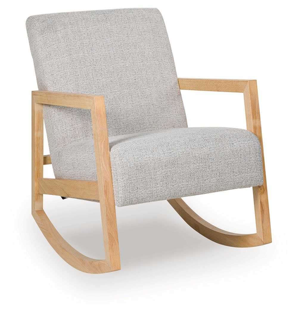 Wychworth - Accent Chair - Gray / Natural - Stylish Home Furniture