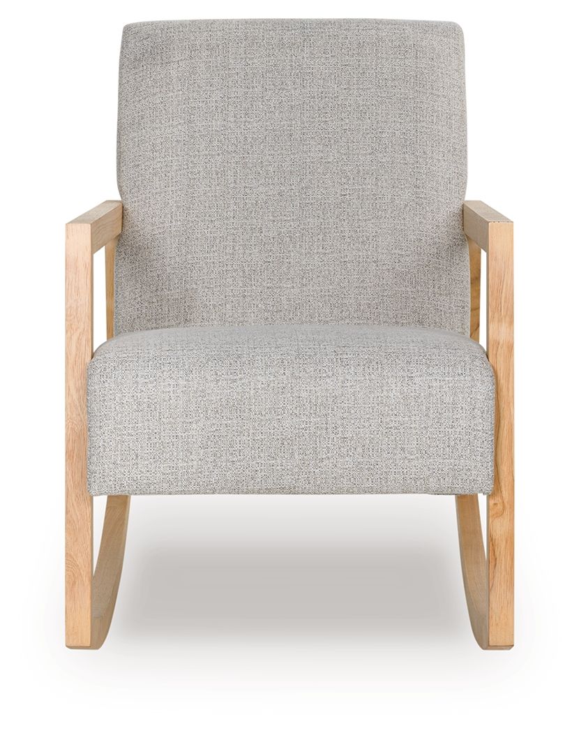 Wychworth - Accent Chair - Gray / Natural - Stylish Home Furniture