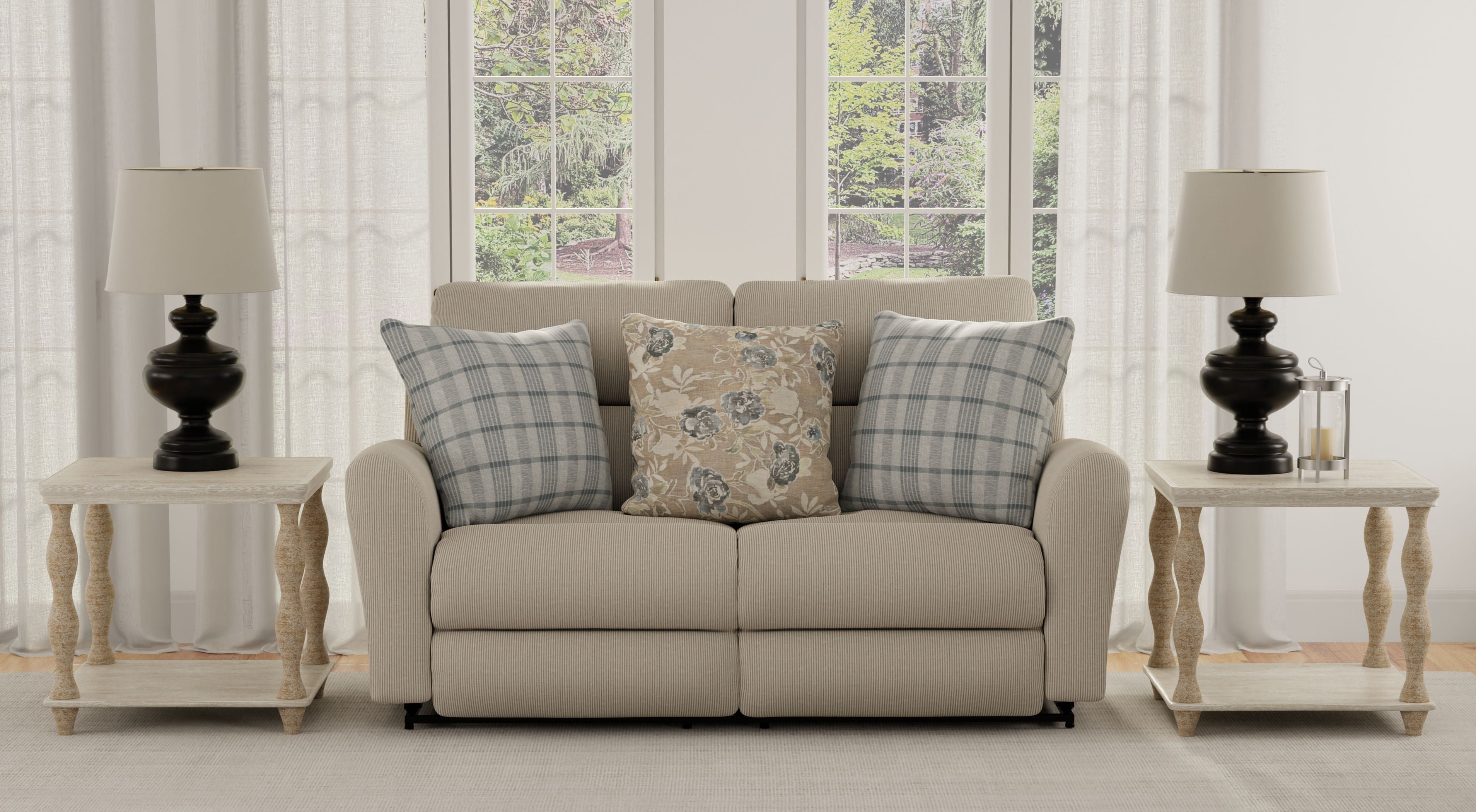 Chappy - Lay Flat Reclining Loveseat - Stylish Home Furniture