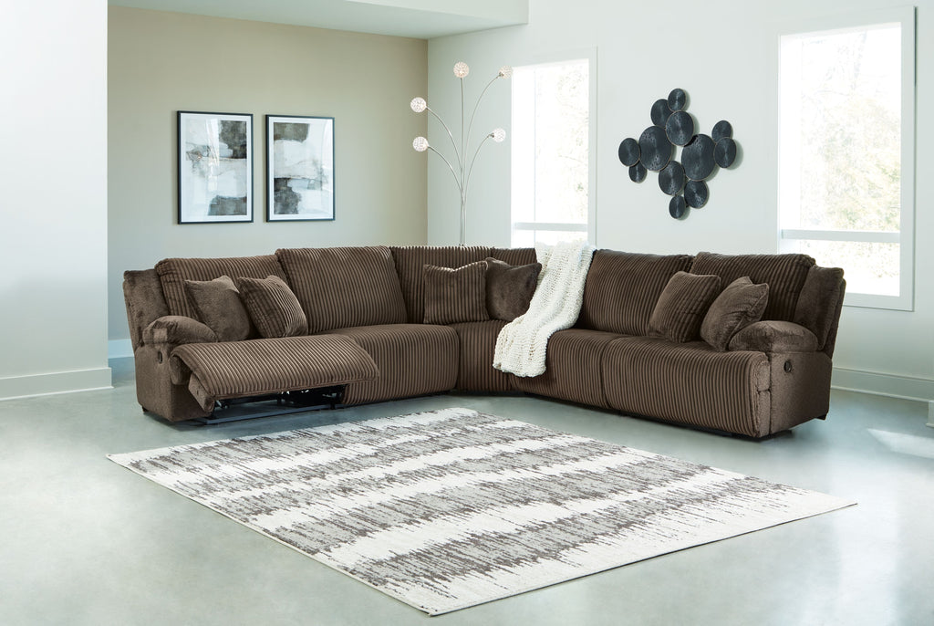 Top Tier - Reclining Sectional - Stylish Home Furniture