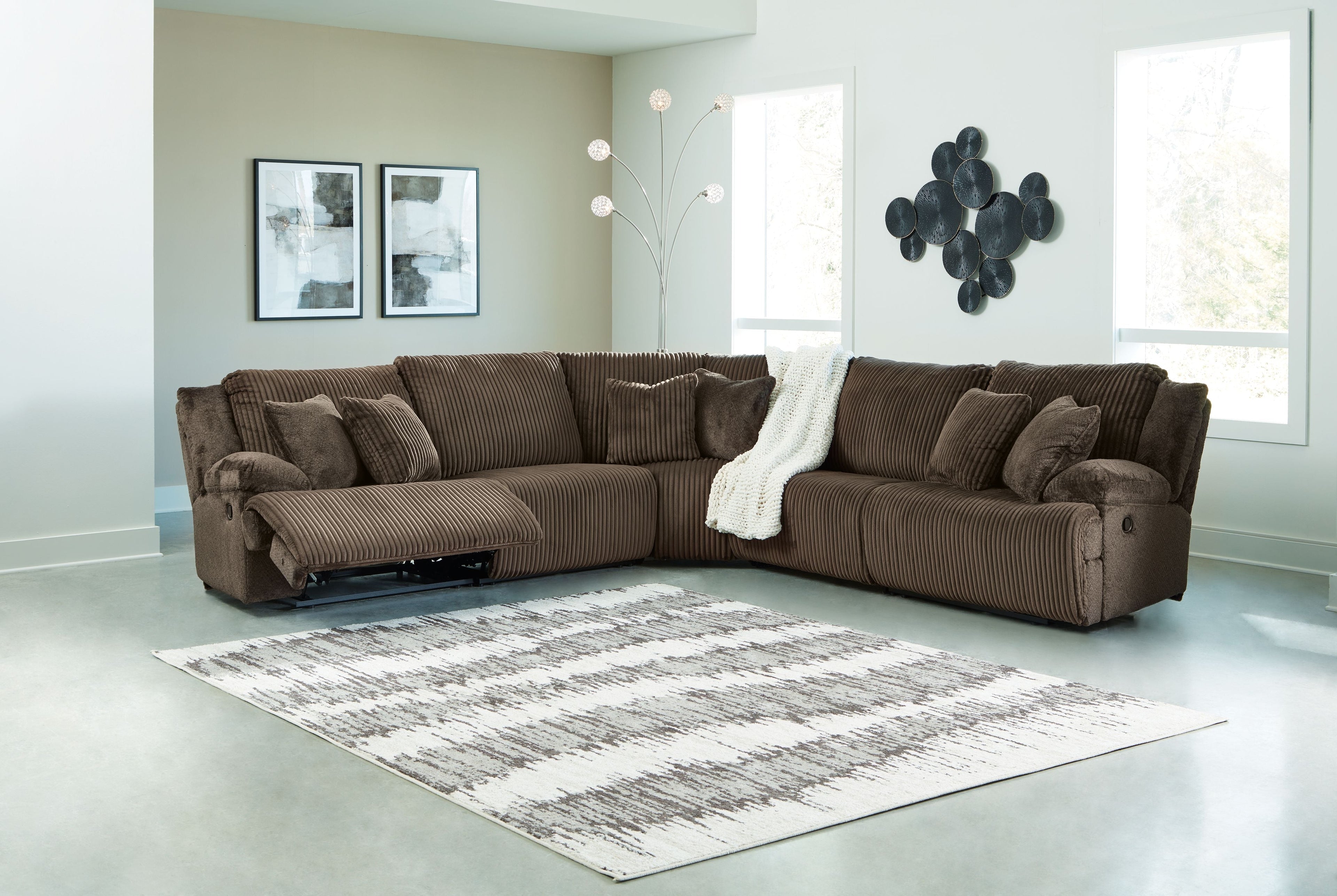 Top Tier - Reclining Sectional - Stylish Home Furniture