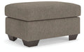 Triston-Peaks - Ottoman - Suede - Stylish Home Furniture