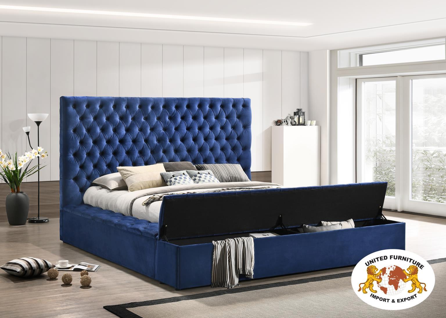 B564 - Velvet Bed - Stylish Home Furniture