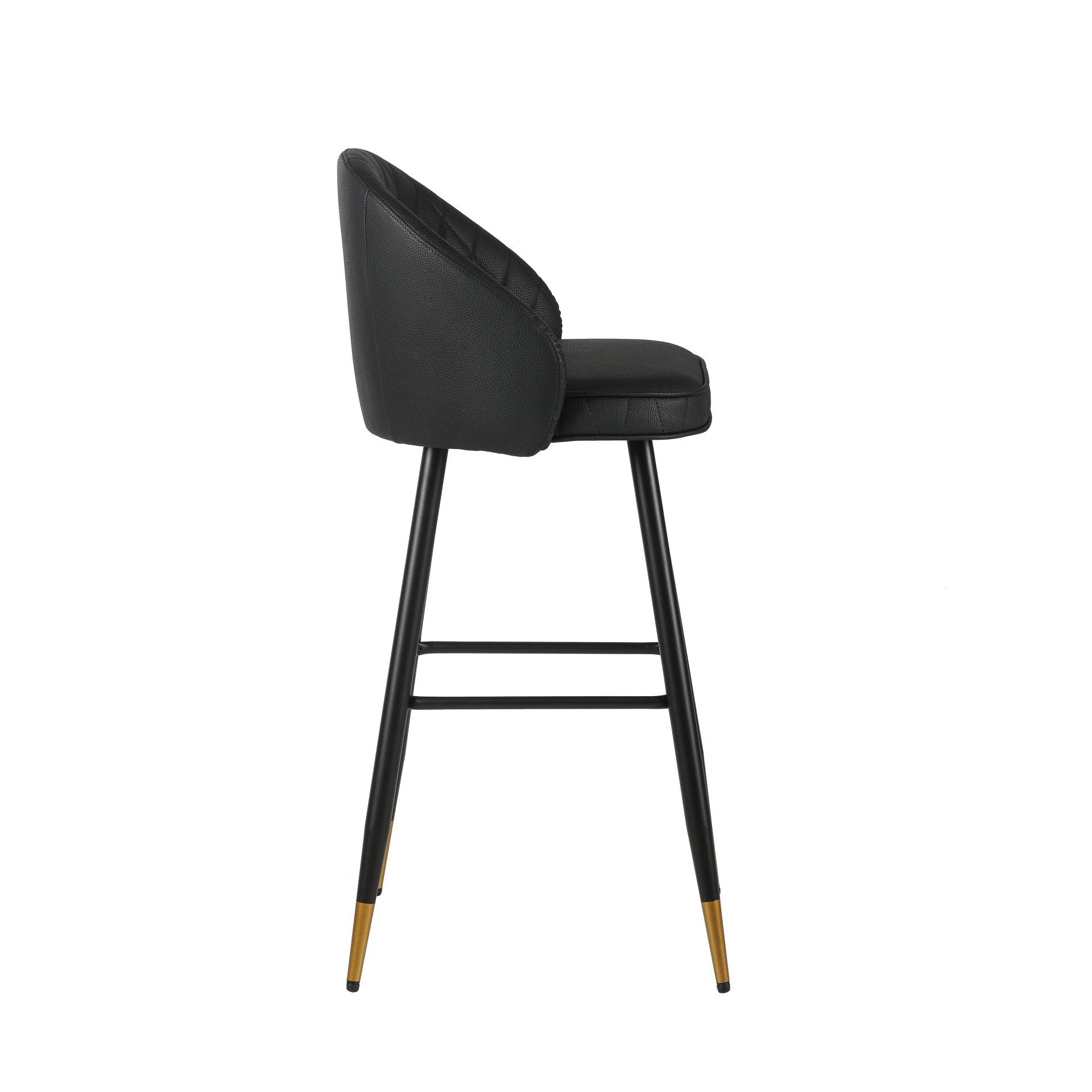 Oliver - Vegan Leather Bar Chair (Set of 2) - Stylish Home Furniture