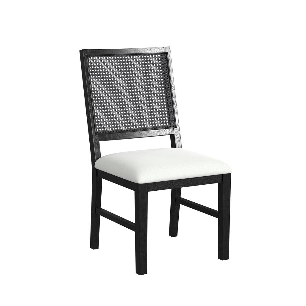 Bahama Breeze - 5 Piece Standard Height Dining Set (Table And Four Chairs) - Black - Stylish Home Furniture
