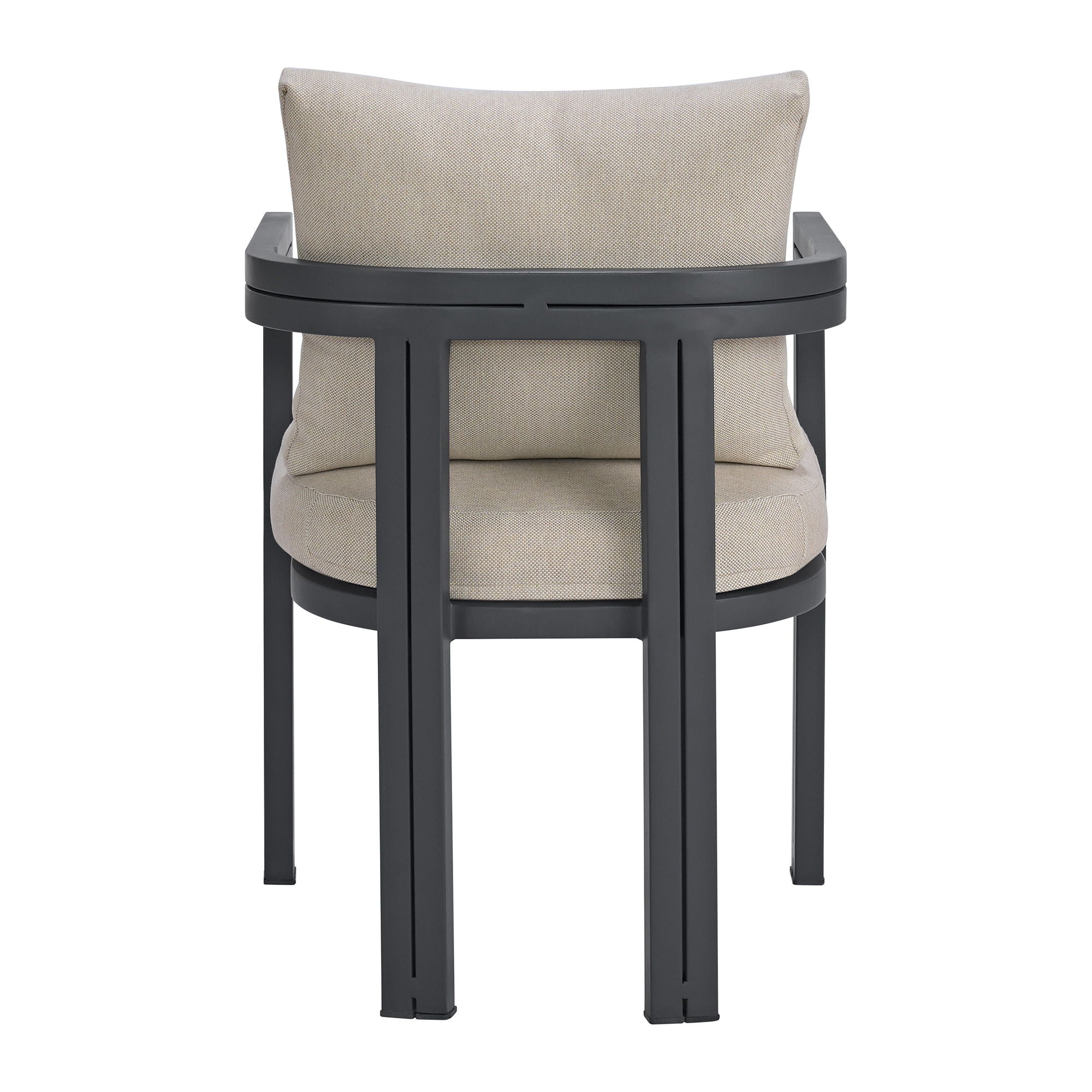 Playa - Dining Chair (Set of 2) - Dark Gray / Beige - Stylish Home Furniture