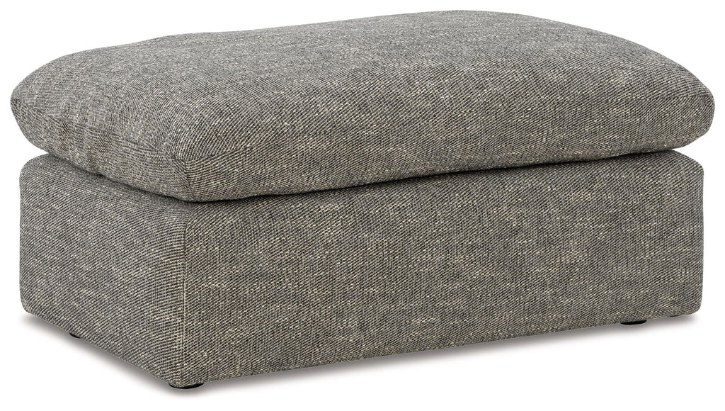 Dramatic - Ottoman - Granite - Stylish Home Furniture