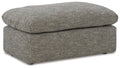 Dramatic - Ottoman - Granite - Stylish Home Furniture