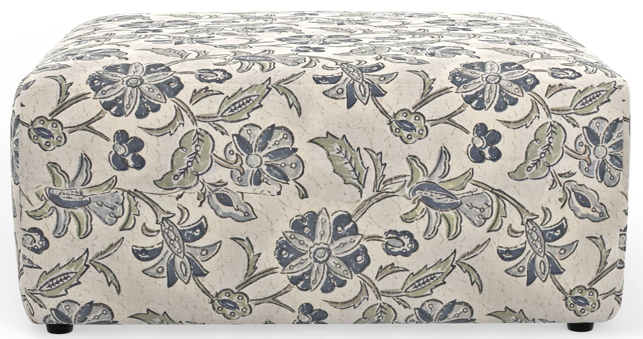 Stockbridge - Cocktail Ottoman - Denim - Stylish Home Furniture