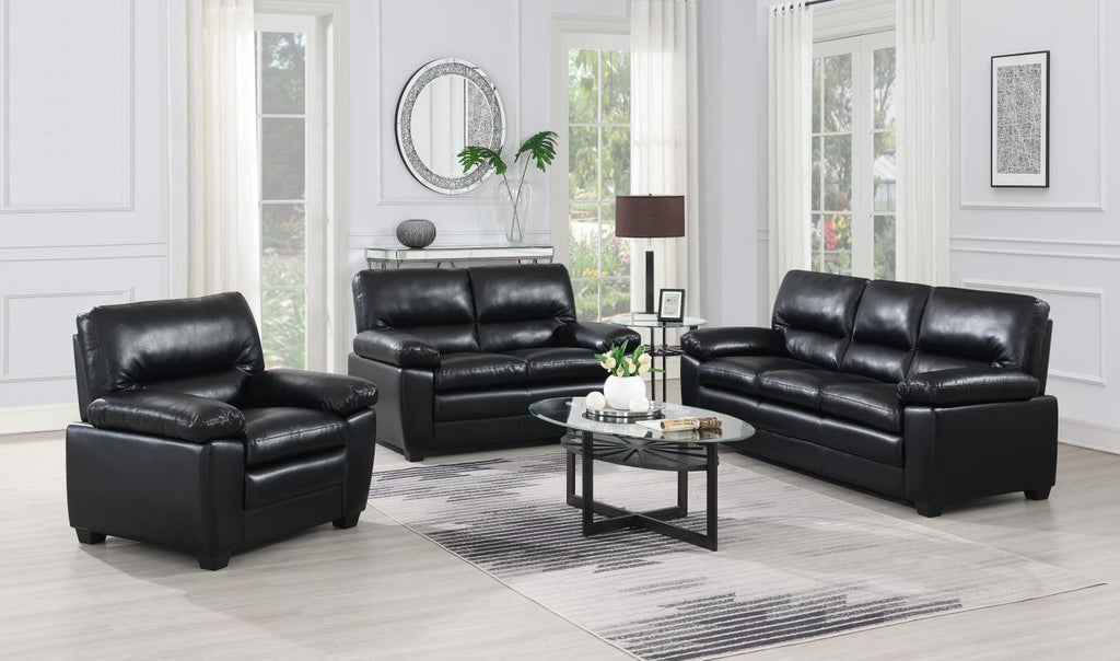 U529 - Sofa - Black - Stylish Home Furniture