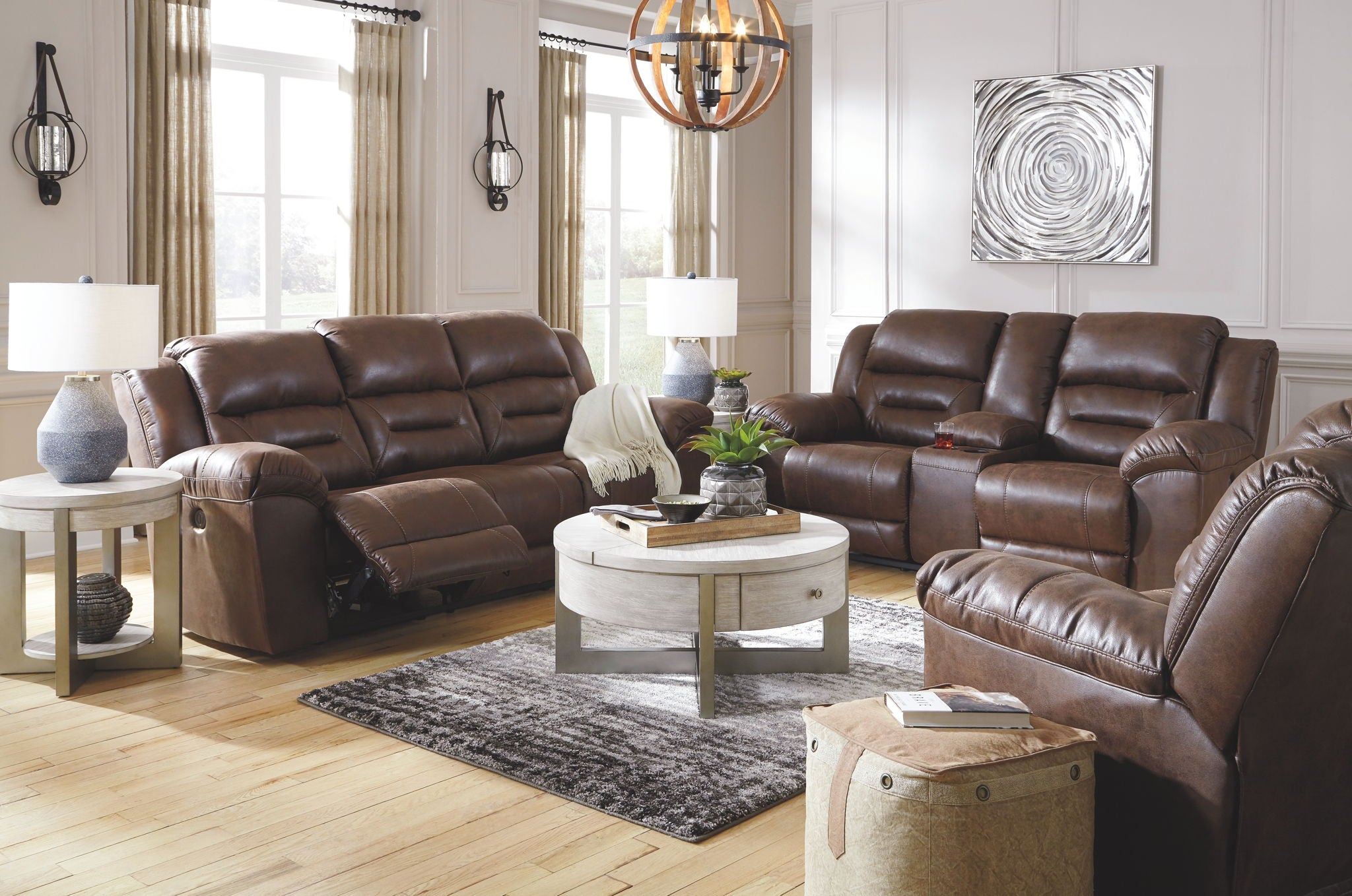Stoneland - Reclining Living Room Set - Stylish Home Furniture