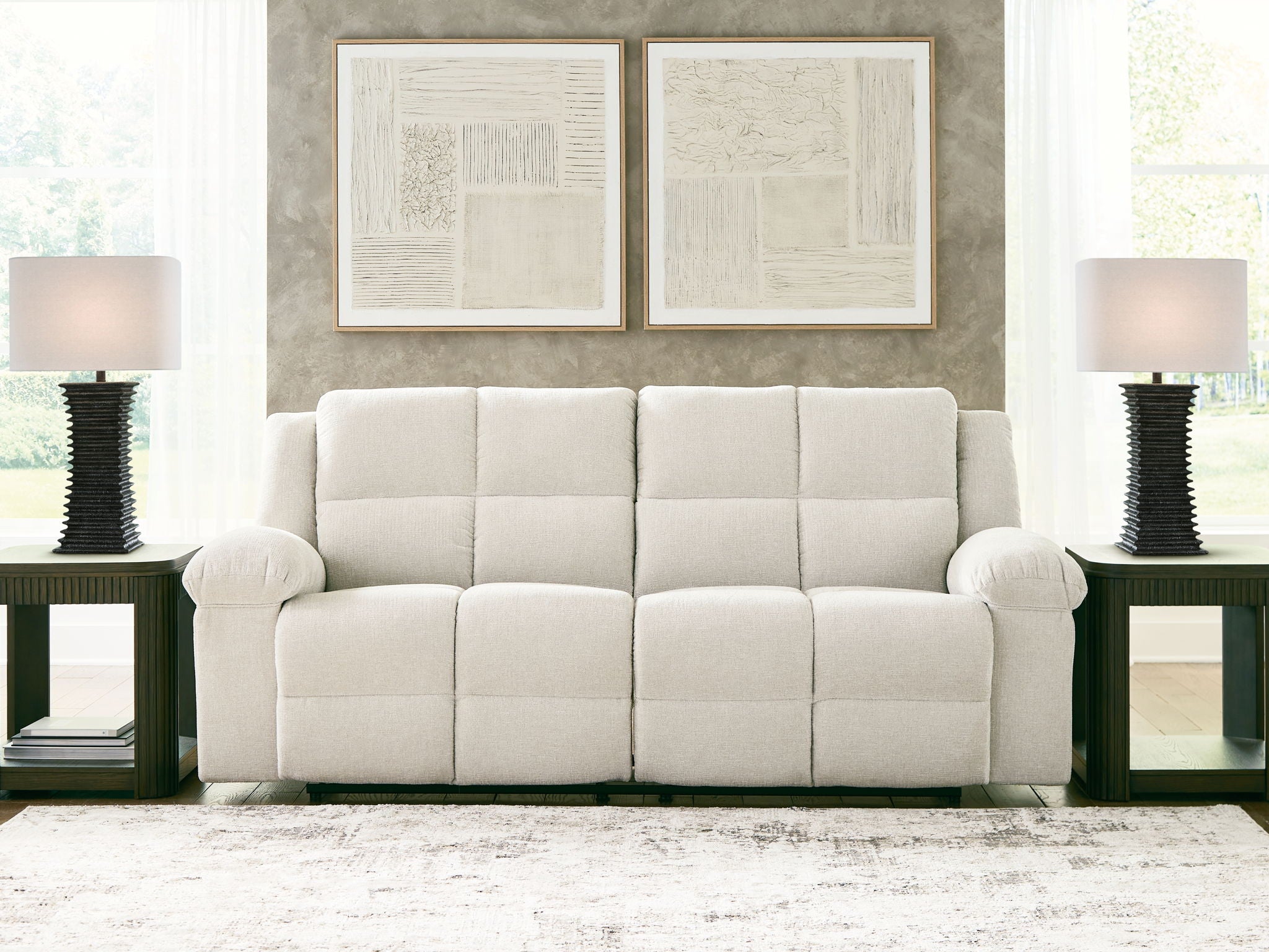 Orlen - 2 Seat Reclining Sofa - Winter - Stylish Home Furniture