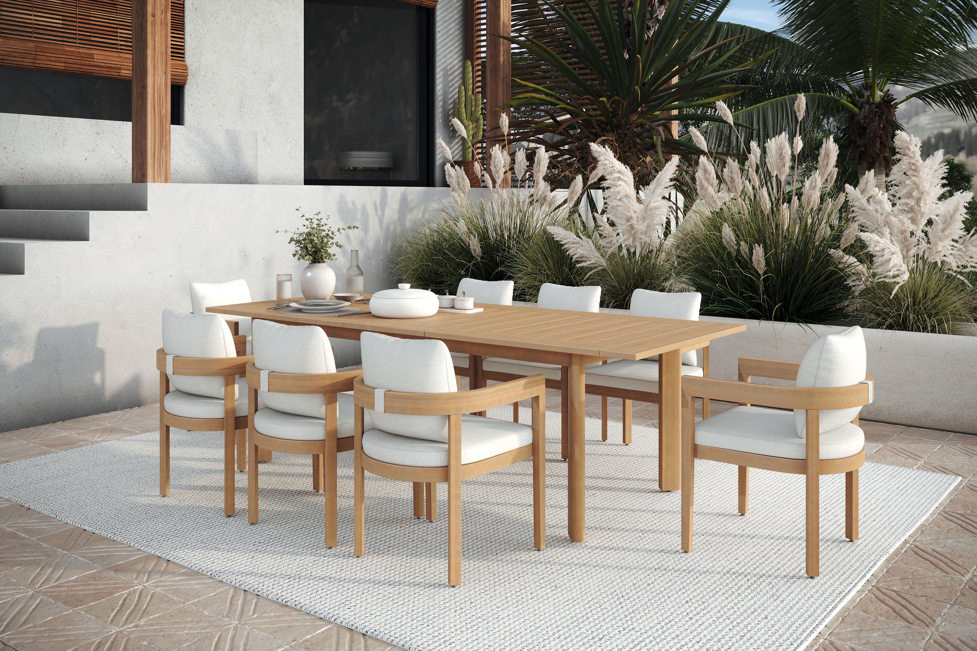 Wesley - Patio Dining Set - Stylish Home Furniture