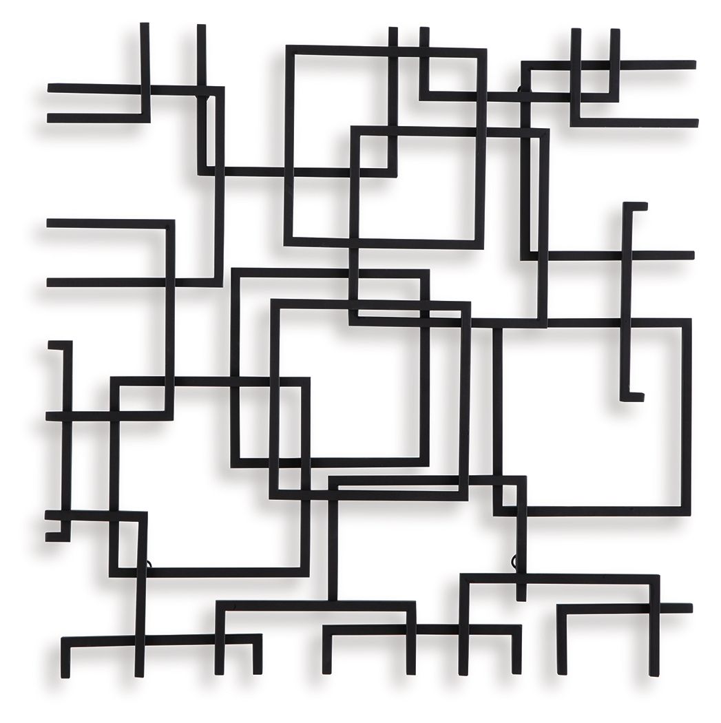 Aadanton - Wall Decor - Black - Stylish Home Furniture