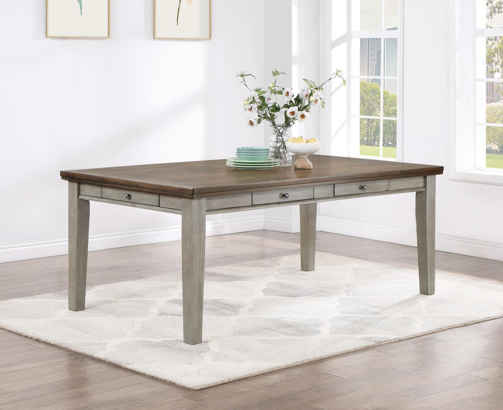 D146 - Dining Table - Gray - Stylish Home Furniture