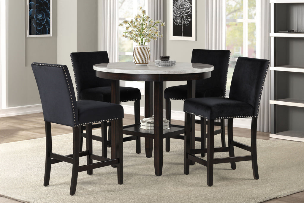 Celeste - Round Counter Table Set - Stylish Home Furniture