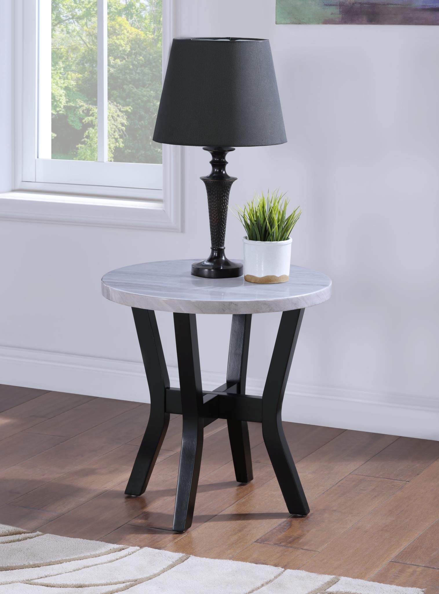 T124 - Table Set (Set of 3) - Gray - Stylish Home Furniture
