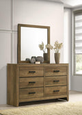 B526 - Dresser - Knotty Oak - Stylish Home Furniture