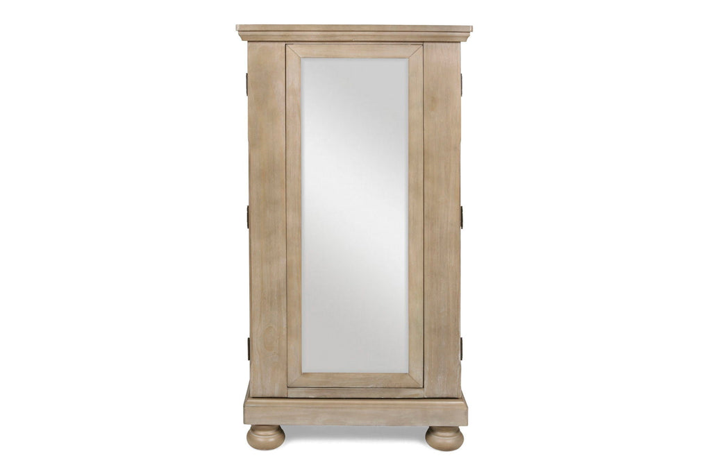Allegra - Swivel Chest - Pewter - Stylish Home Furniture
