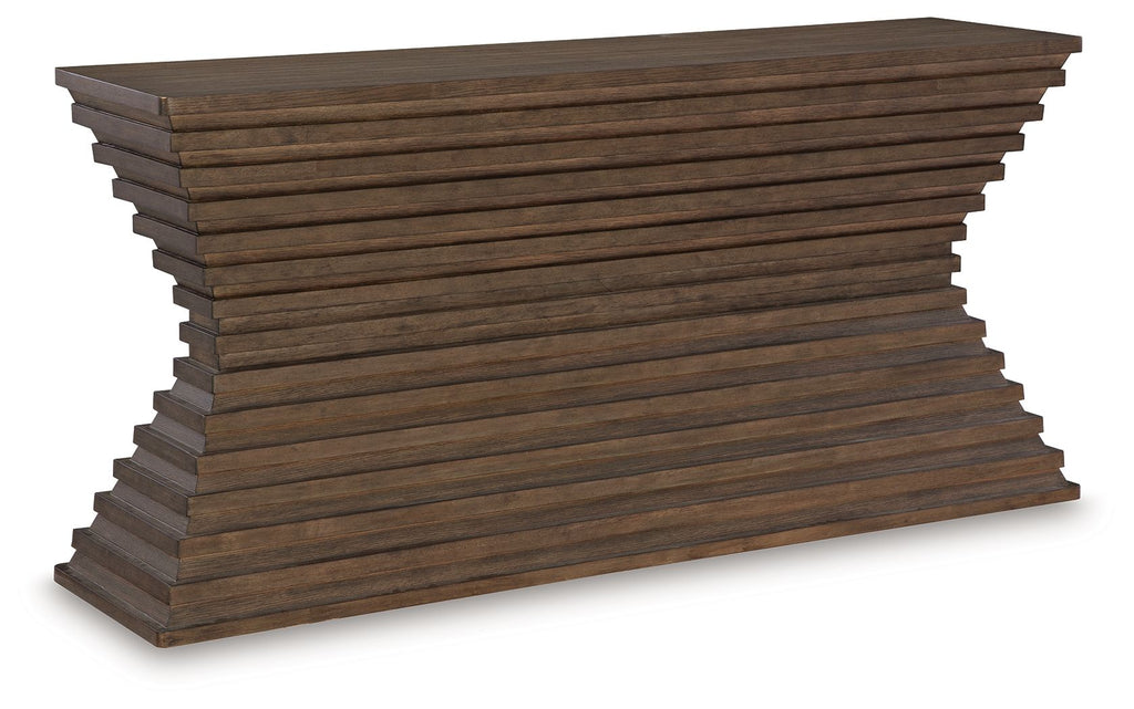Hannodream - Sofa Table - Warm Brown - Stylish Home Furniture