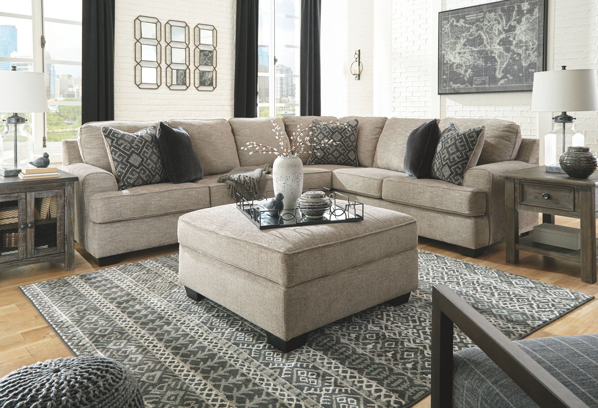 Bovarian - Sectional Set - Stylish Home Furniture