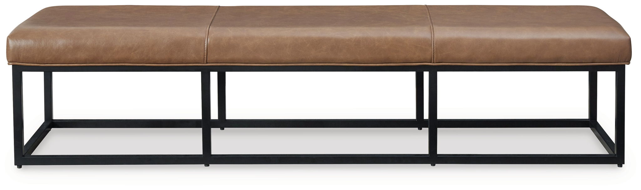 Joston - Accent Bench - Caramel - Stylish Home Furniture
