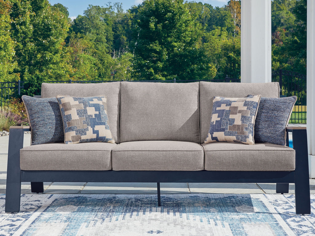 East Beach - Sofa With Cushion - Blue - Stylish Home Furniture