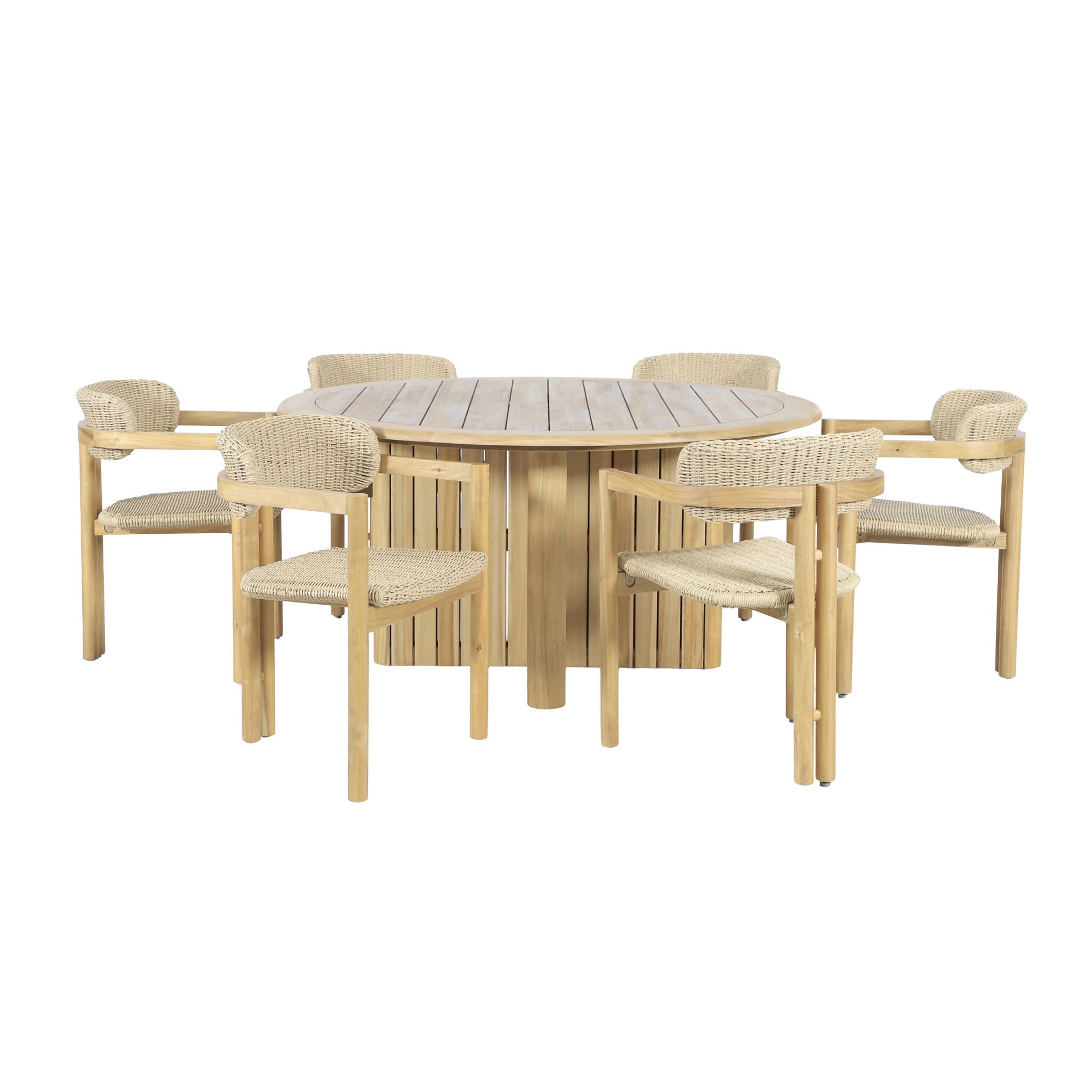 Sedona - Round Patio Dining Set - Stylish Home Furniture
