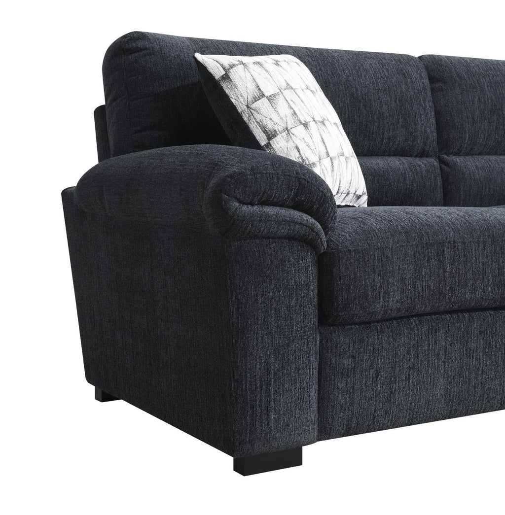 U451 - Sofa - Charcoal - Stylish Home Furniture
