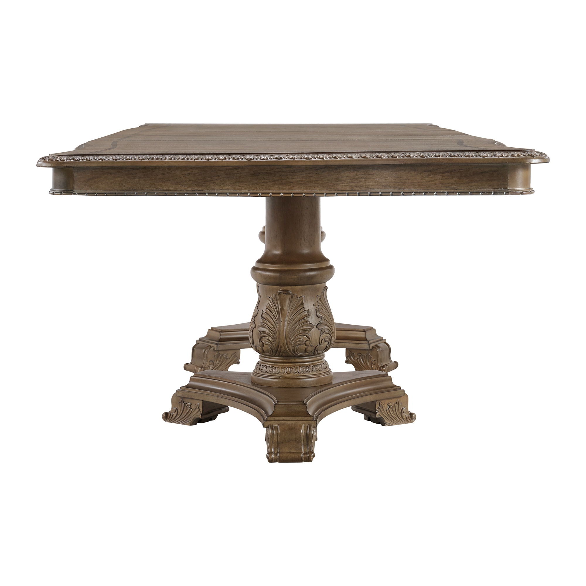 Madison Park - Rectangular Dining Table With 2 Leaves - Walnut - Stylish Home Furniture